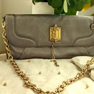 Rachel Zoe leather Clutch